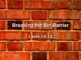 Breaking the Sin Barrier PowerPoint PPT Presentation