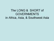 The LONG