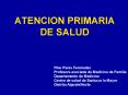 ATENCION PRIMARIA DE SALUD PowerPoint PPT Presentation