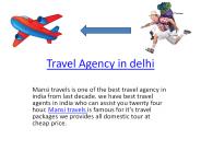 Travel Agency in delhi