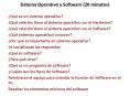 Sistema Operativo y Software (20 minutos) PowerPoint PPT Presentation