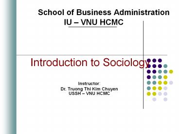 Introduction to Sociology