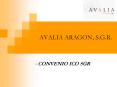 AVALIA ARAGON, S.G.R. PowerPoint PPT Presentation