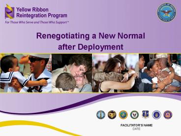 Renegotiating a New Normal