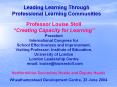Leading learning through Professional Learning Communities PowerPoint PPT Presentation