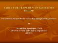 EARLY FIELD EXPERIENCES GUIDELINES 2012/2013 PowerPoint PPT Presentation