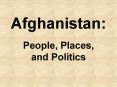 Afghanistan: PowerPoint PPT Presentation