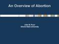 An Overview of Abortion PowerPoint PPT Presentation