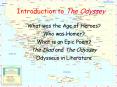 Introduction to The Odyssey PowerPoint PPT Presentation
