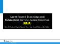 Agent-based Modeling and Simulation for the Social Scientist PowerPoint PPT Presentation