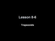 Trapezoids