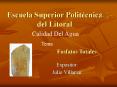 Escuela Superior Polit PowerPoint PPT Presentation