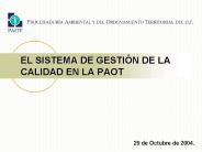 EL SISTEMA DE GESTI