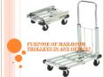 Purpose of  Mailroom Trolleys PowerPoint PPT Presentation
