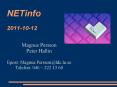 NETinfo  2011-10-12 PowerPoint PPT Presentation