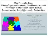Community PreveNtion Initiative Forum