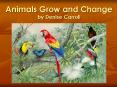 Animals Grow and Change by Denise Carroll PowerPoint PPT Presentation