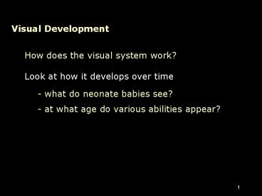 Change Blindness 1. Intentional Search for Change