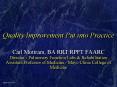 Quality Improvement Put into Practice PowerPoint PPT Presentation