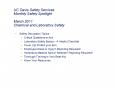 UC Davis Safety Services Monthly Safety Spotlight March 2011: Chemical and Laboratory Safety PowerPoint PPT Presentation