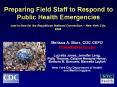 Preparing Field Staff to Respond to Public Health Emergencies PowerPoint PPT Presentation