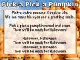 Pick-a pick-a pumpkin from the pile; PowerPoint PPT Presentation
