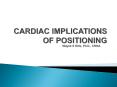 CARDIAC IMPLICATIONS OF POSITIONING PowerPoint PPT Presentation