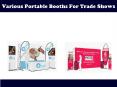 Types Of Portable Trade Show Booths PowerPoint PPT Presentation