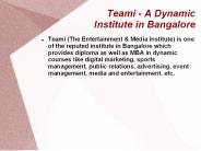Teami - Next Generation Institute of India