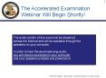 The Accelerated Examination PowerPoint PPT Presentation
