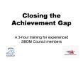 Closing the Achievement Gap PowerPoint PPT Presentation