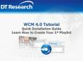 WCM 4.0 Tutorial Quick Installation Guide Learn How to Create Your 1st Playlist PowerPoint PPT Presentation
