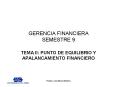 GERENCIA FINANCIERA SEMESTRE 9 PowerPoint PPT Presentation