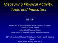Measuring Physical Activity: PowerPoint PPT Presentation
