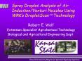 Spray Droplet Analysis of Air Induction/Venturi Nozzles Using WRK PowerPoint PPT Presentation