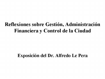 Reflexiones sobre Gesti