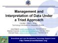 Management and Interpretation of Data Under a Triad Approach PowerPoint PPT Presentation