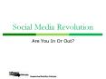 Social Media Revolution PowerPoint PPT Presentation
