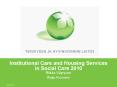 Institutional Care and Housing Services in Social Care 2010 PowerPoint PPT Presentation