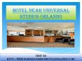 Hotel near universal studios orlando
