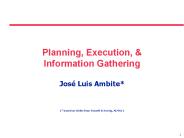 Planning, Execution,
