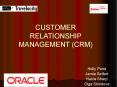 CUSTOMER RELATIONSHIP MANAGEMENT (CRM) PowerPoint PPT Presentation