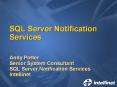SQL Server Notification Services PowerPoint PPT Presentation