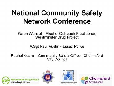 National Community Safety Network Conference