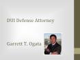 DUI Defense Attorney PowerPoint PPT Presentation