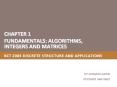 BCT 2083 DISCRETE STRUCTURE AND APPLICATIONS PowerPoint PPT Presentation