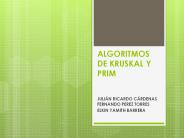 ALGORITMOS DE KRUSKAL Y PRIM