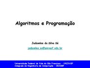 Algoritmos e Programa