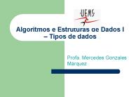 Algoritmos e Estruturas de Dados I 