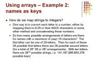 Using arrays 